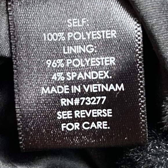 JW Jason Wu Black Faux Fur Formal Shrug Bolero Jacket Size XXL - Picture 7 of 9